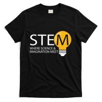 Stem Where Science & Imagination Meet Funny T-Shirt