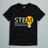 Stem Where Science & Imagination Meet Funny T-Shirt