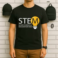 Stem Where Science & Imagination Meet Funny T-Shirt