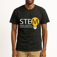 Stem Where Science & Imagination Meet Funny Tall T-Shirt