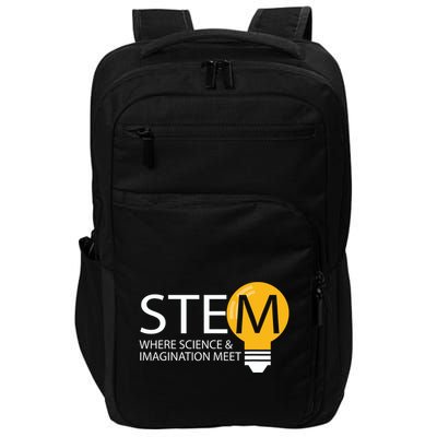 Stem Where Science & Imagination Meet Funny Impact Tech Backpack