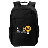 Stem Where Science & Imagination Meet Funny Daily Commute Backpack