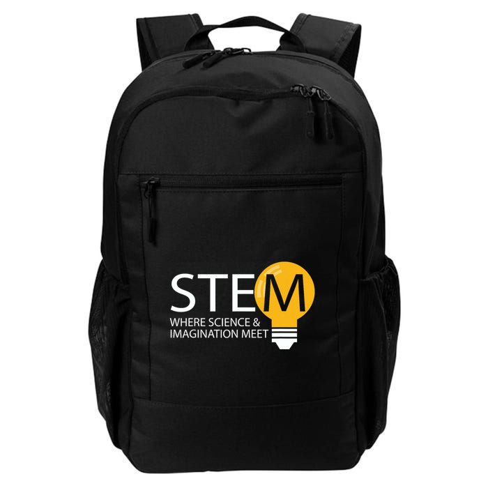Stem Where Science & Imagination Meet Funny Daily Commute Backpack