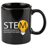 Stem Where Science & Imagination Meet Funny 11oz C Handle Ceramic Mug
