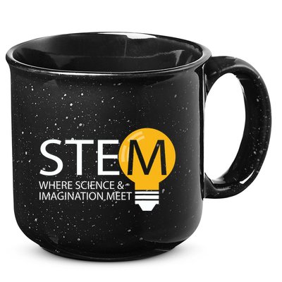 Stem Where Science & Imagination Meet Funny 15oz Campfire Ceramic Mug