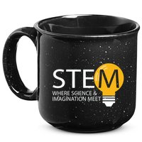 Stem Where Science & Imagination Meet Funny 15oz Campfire Ceramic Mug
