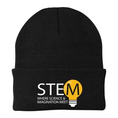 Stem Where Science & Imagination Meet Funny Beanie