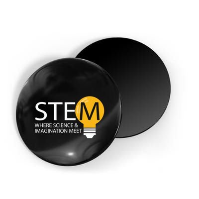 Stem Where Science & Imagination Meet Funny Magnet