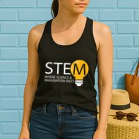 Stem Where Science & Imagination Meet Funny Womens Tank Top