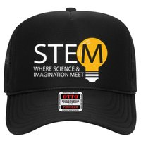Stem Where Science & Imagination Meet Funny Trucker Hat