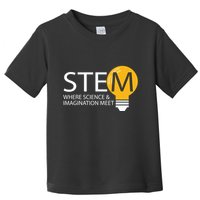 Stem Where Science & Imagination Meet Funny Toddler T-Shirt