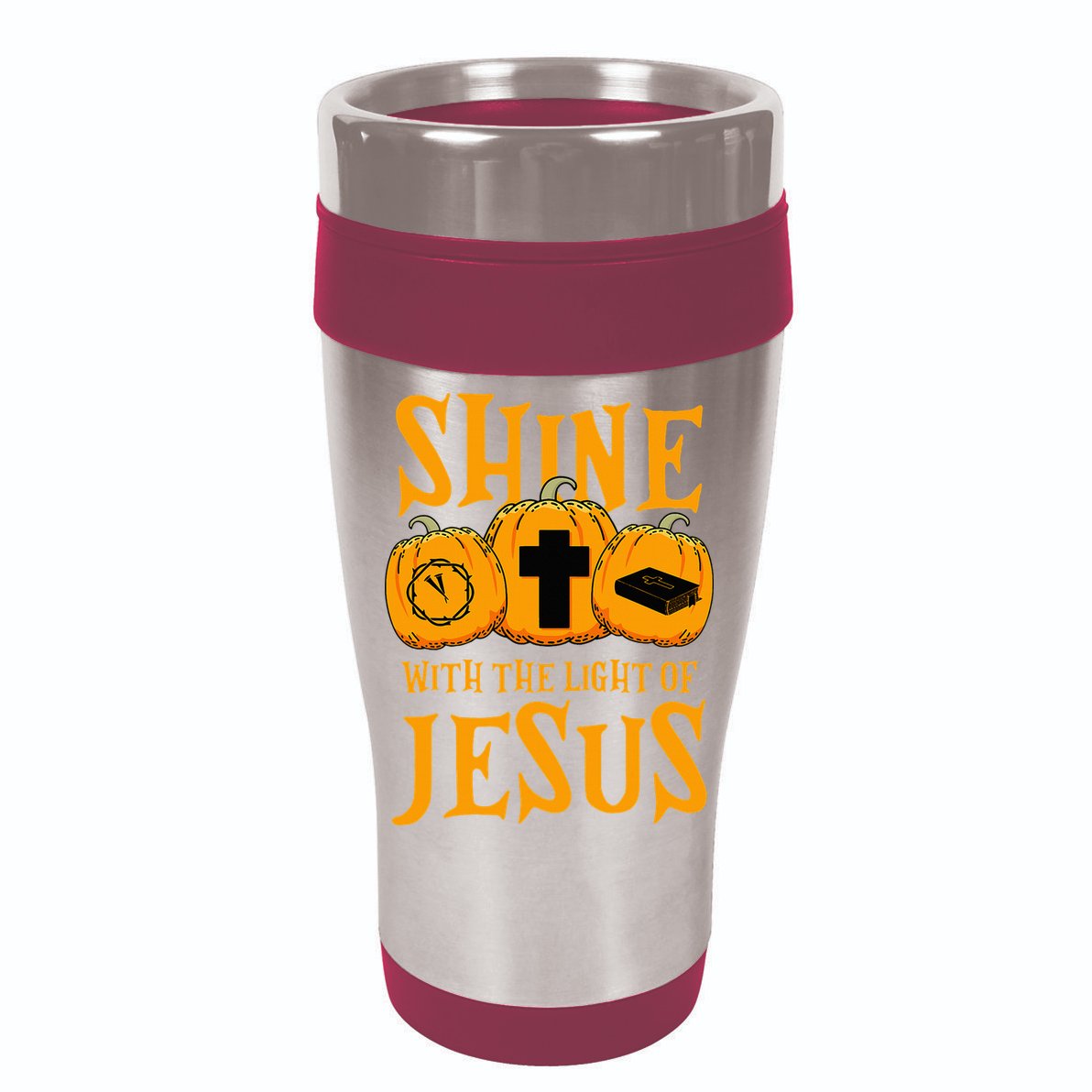 Shine With The Light Of Jesus Halloween Costume Christian Vector Backpack