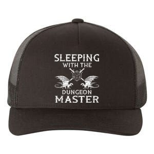 Sleeping With The Dungeon Dragons Master Funny Gamer RPG Yupoong Adult 5-Panel Trucker Hat