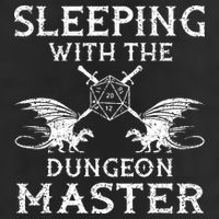 Sleeping With The Dungeon Dragons Master Funny Gamer RPG Hat