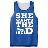 She Wants The Sc D Fun Graduation Doctor Of Science Graduate Gift Mesh Reversible Basketball Jersey Tank