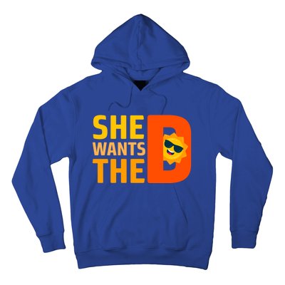 She Wants The Vitamin D Sun Tanning Sun Retro Vitamin D Gift Hoodie