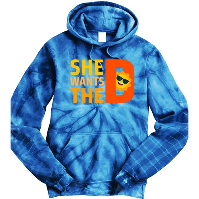 She Wants The Vitamin D Sun Tanning Sun Retro Vitamin D Gift Tie Dye Hoodie