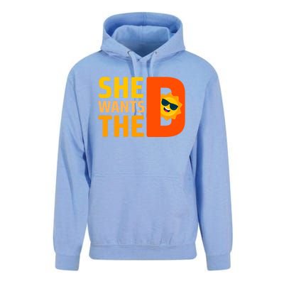 She Wants The Vitamin D Sun Tanning Sun Retro Vitamin D Gift Unisex Surf Hoodie