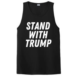 Stand With Trump Donald Trump Usa President 2024 Gift PosiCharge Competitor Tank