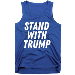 Stand With Trump Donald Trump Usa President 2024 Gift Tank Top