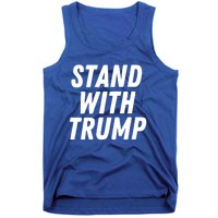 Stand With Trump Donald Trump Usa President 2024 Gift Tank Top