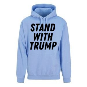 Stand With Trump Donald Trump Usa President 2024 Gift Unisex Surf Hoodie