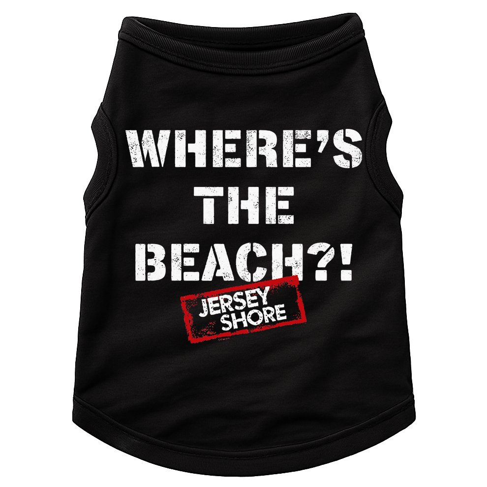 Shore Wheres The Beach Doggie Tank