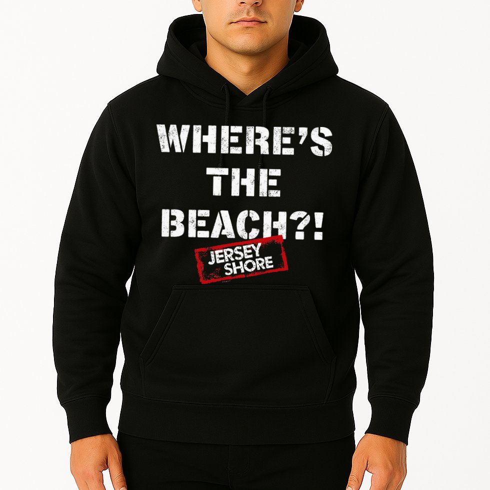 Shore Wheres The Beach Hoodie