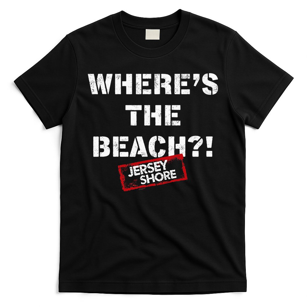 Shore Wheres The Beach T-Shirt