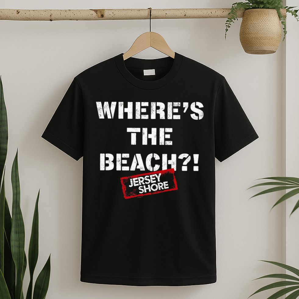 Shore Wheres The Beach T-Shirt