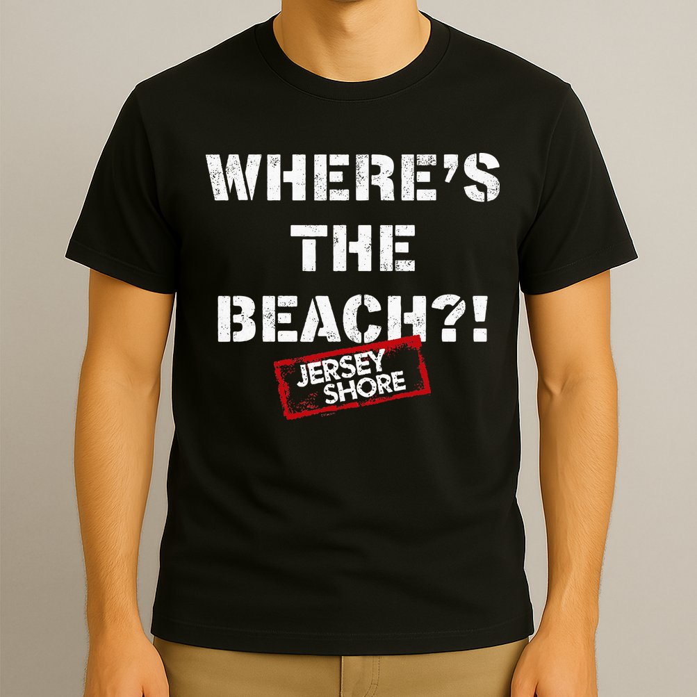 Shore Wheres The Beach T-Shirt