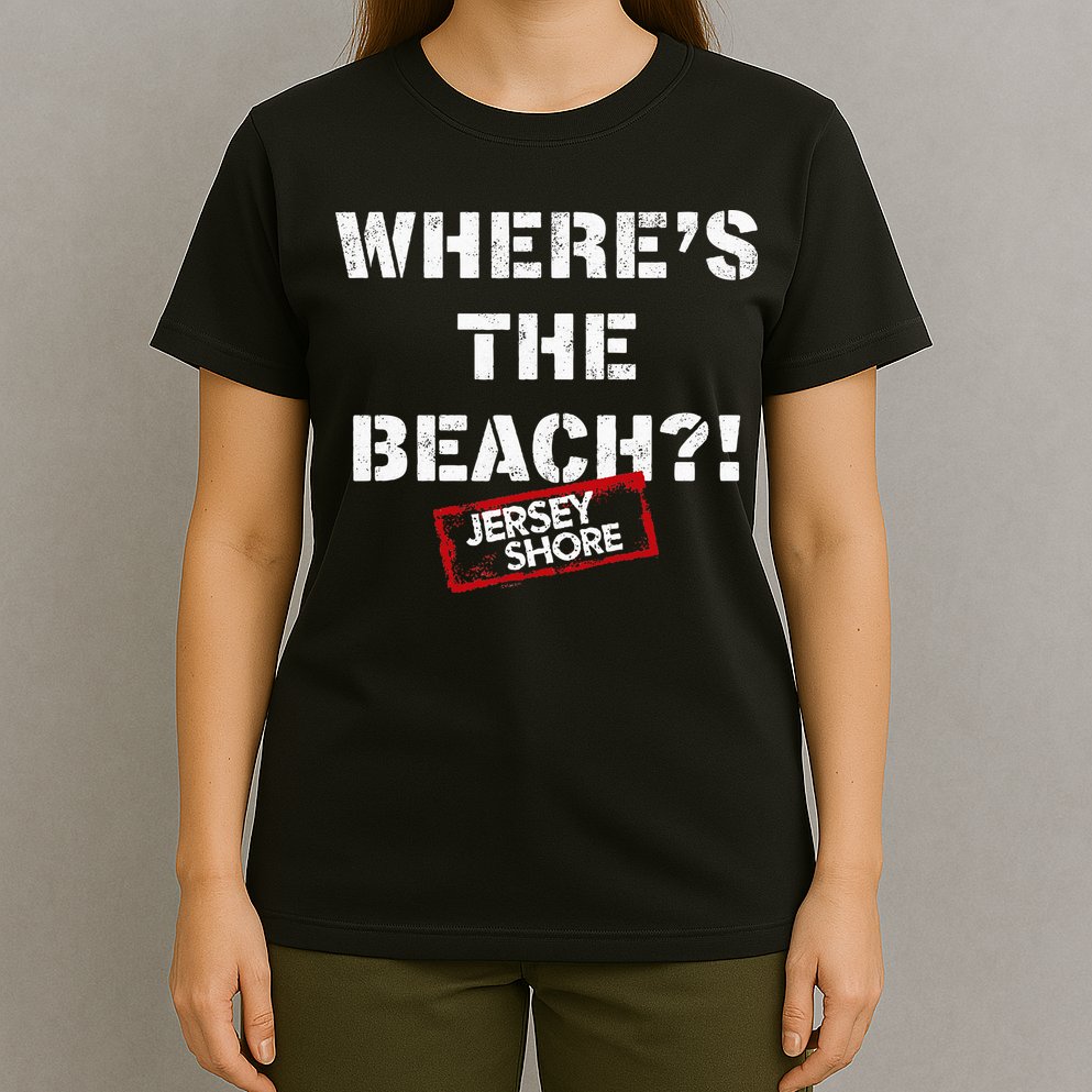 Shore Wheres The Beach T-Shirt