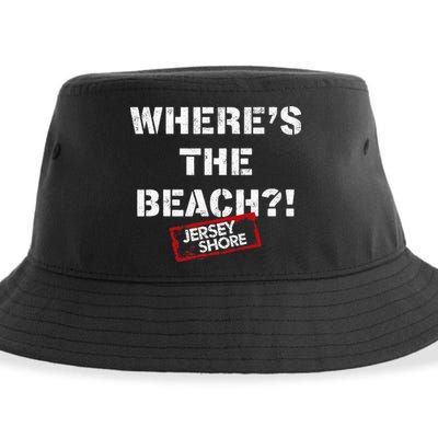 Shore Wheres The Beach Sustainable Bucket Hat