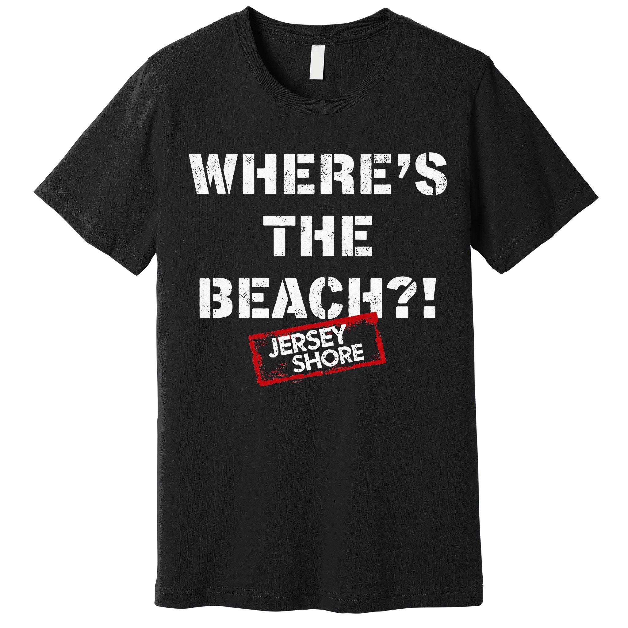 Shore Wheres The Beach Premium T-Shirt