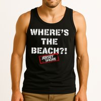 Shore Wheres The Beach Tank Top