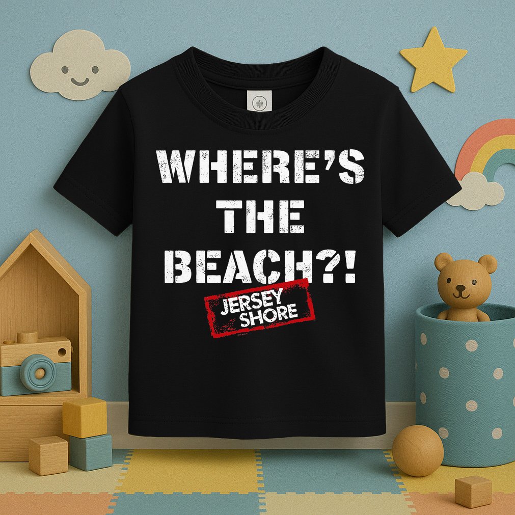 Shore Wheres The Beach Toddler T-Shirt