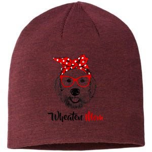 S Wheaten Terrier Mom Mama Dog Vneck Sustainable Beanie