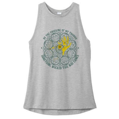 Something Wicked This Way Comes Ladies PosiCharge Tri-Blend Wicking Tank