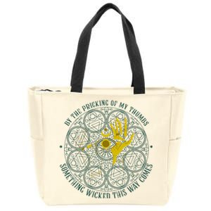 Something Wicked This Way Comes Zip Tote Bag