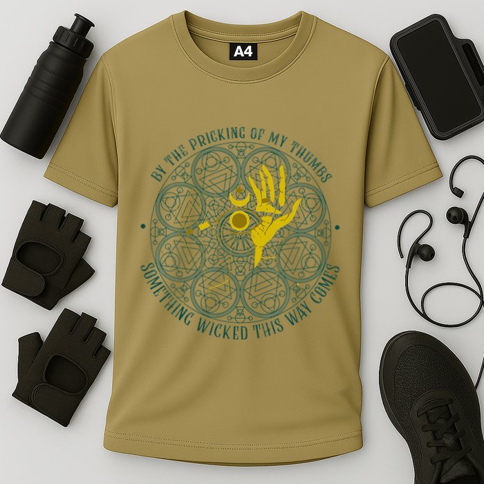 Something Wicked This Way Comes Cooling Performance Crew T-Shirt