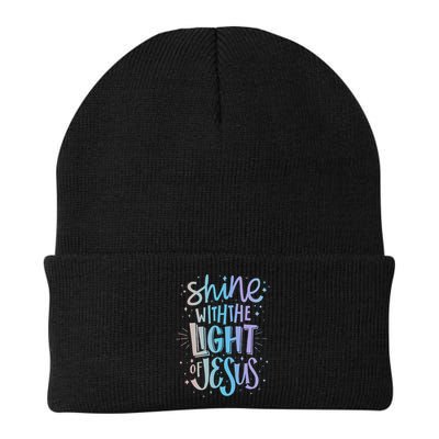 Shine with the Light of Jesus Proud Christian Beanie
