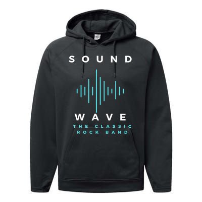 Sound Wave The Classic Rock Band Performance Fleece Hoodie