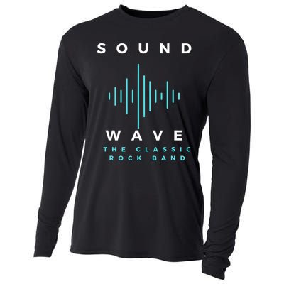 Sound Wave The Classic Rock Band Cooling Performance Long Sleeve Crew