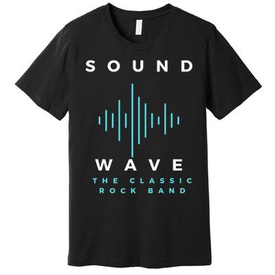 Sound Wave The Classic Rock Band Premium T-Shirt