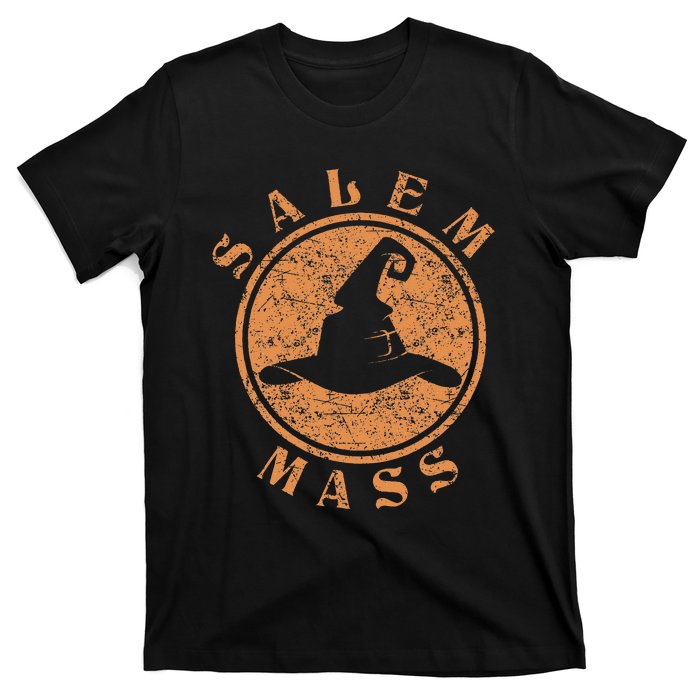 Salem Witch Trials Symbol Unveiling Halloween's Wiccan History T-Shirt