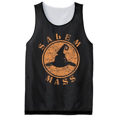 Salem Witch Trials Symbol Unveiling Halloween's Wiccan History Mesh Reversible Basketball Jersey Tank