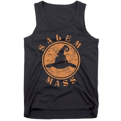 Salem Witch Trials Symbol Unveiling Halloween's Wiccan History Tank Top