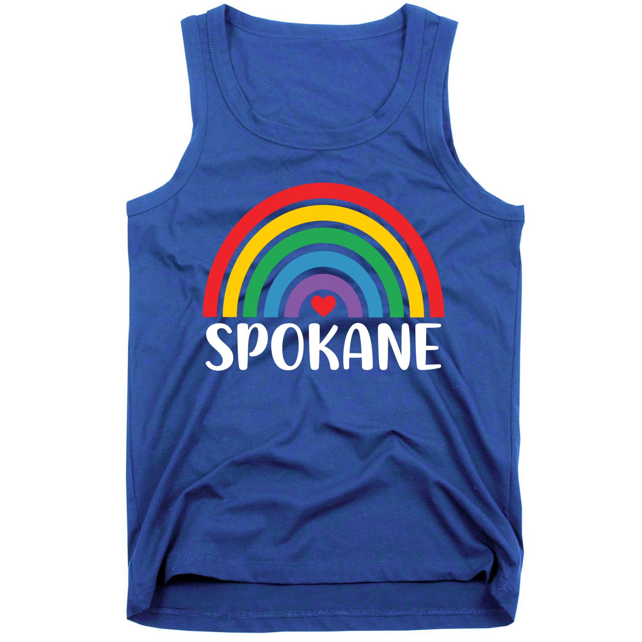 Spokane Washington Travel I Love Spokane Usa Cool Gift Tank Top