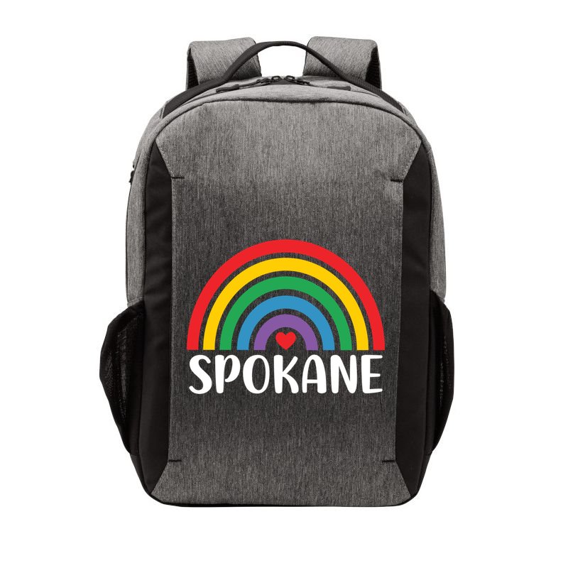 Spokane Washington Travel I Love Spokane Usa Cool Gift Vector Backpack