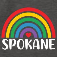 Spokane Washington Travel I Love Spokane Usa Cool Gift Vector Backpack